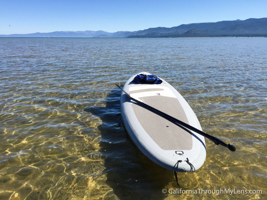 Stand Up Paddle Boarding in South Lake Tahoe California Through My Lens