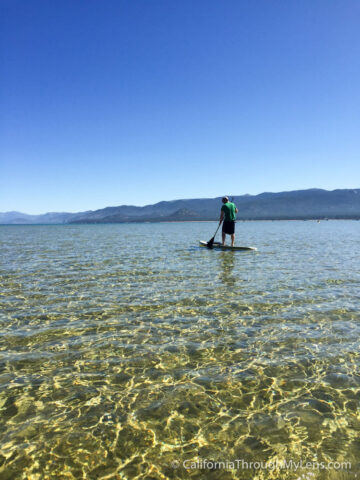 Stand Up Paddleboard in Tahoe-6