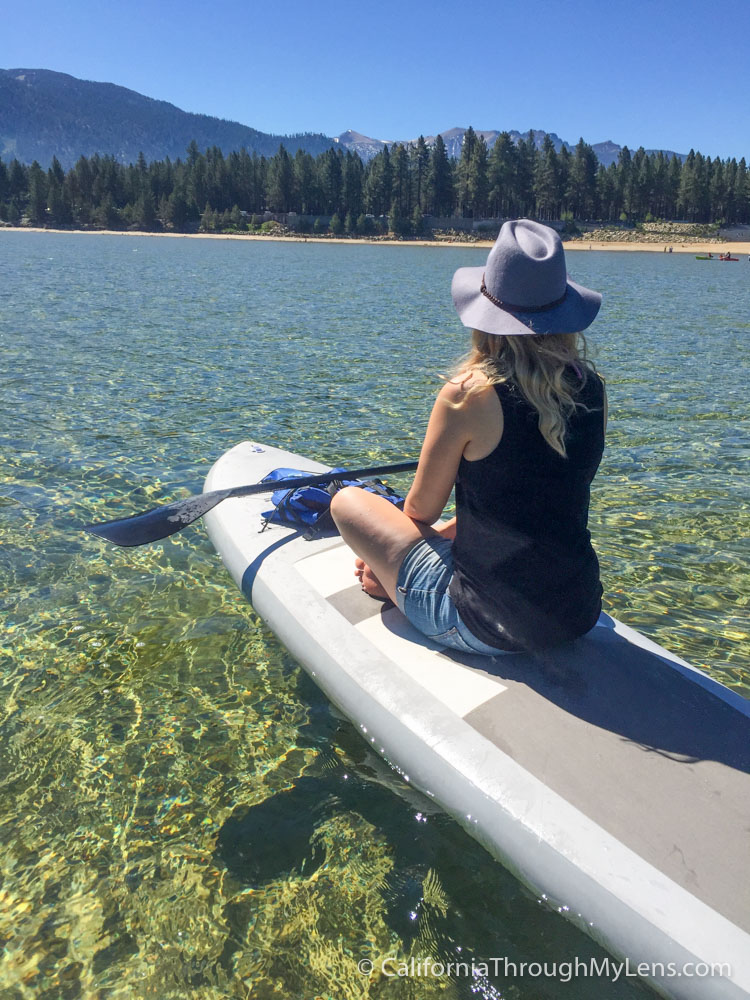 Stand Up Paddle Boarding in South Lake Tahoe California Through My Lens