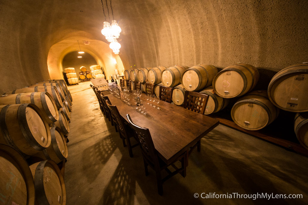Jericho Canyon Vineyard Caves and Wine at a Calistoga Winery