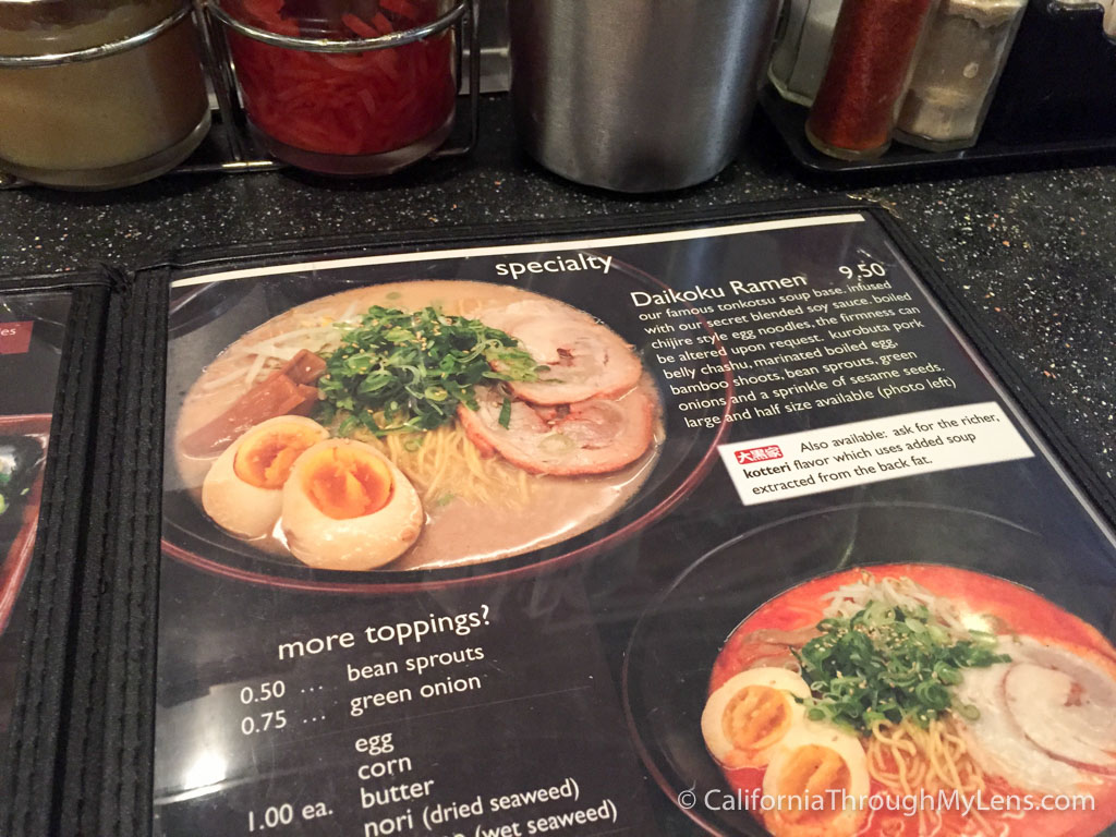 Daikokuya Original Noodle Bowl Los Angeles Best Ramen California