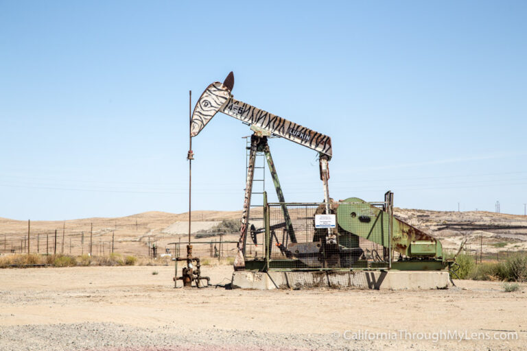 Iron Zoo in Coalinga: Animals Painted on Oil Pumps