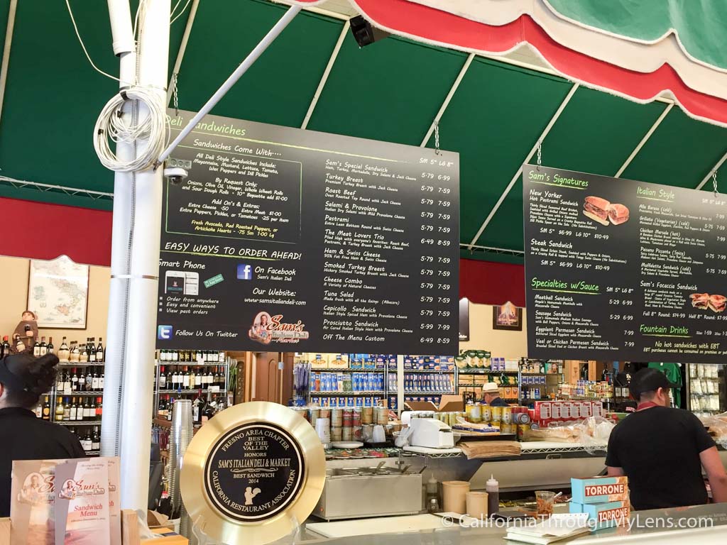 Sam's Italian Deli & Market Best Sandwiches in Fresno California