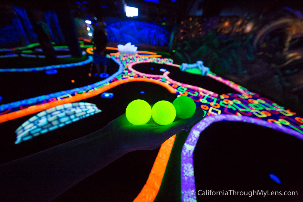 Glo Mini Golf Glow in the Dark Mini Golf in Riverside California