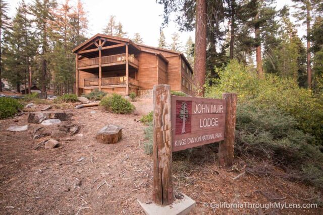 John Muir Lodge In Kings Canyon National Park California Through