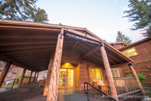 John Muir Lodge In Kings Canyon National Park California Through