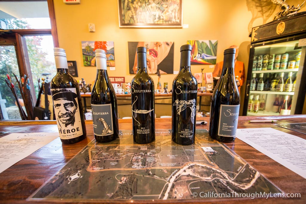 Sculpterra Winery & Sculpture Garden in Paso Robles California