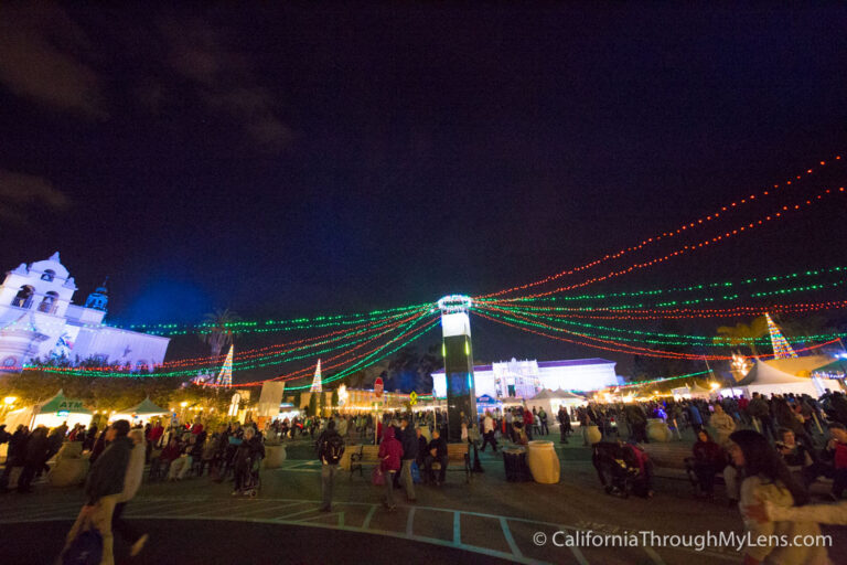 Balboa Park December Nights Christmas at The Prado California