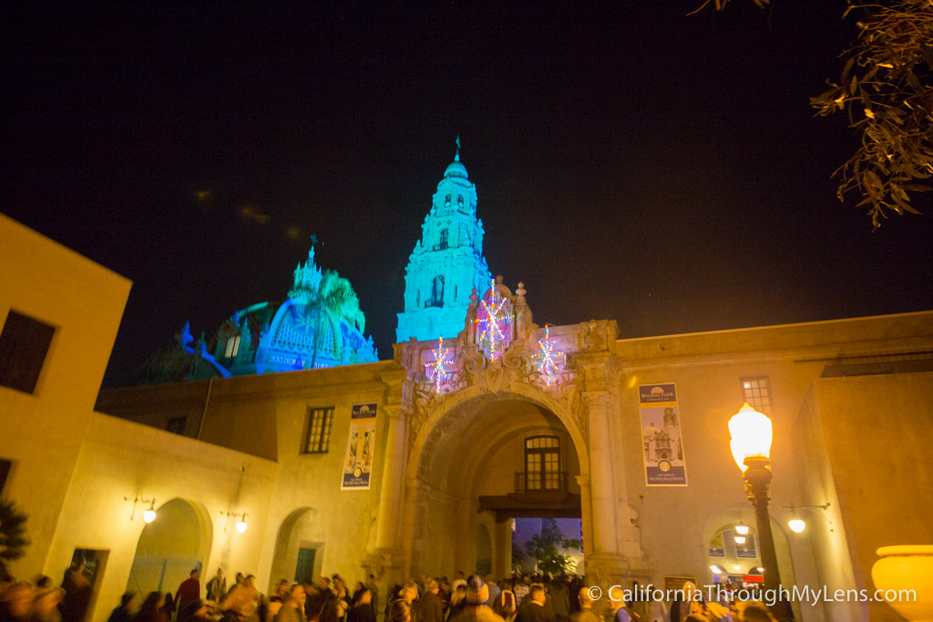 Balboa Park December Nights Christmas at The Prado California