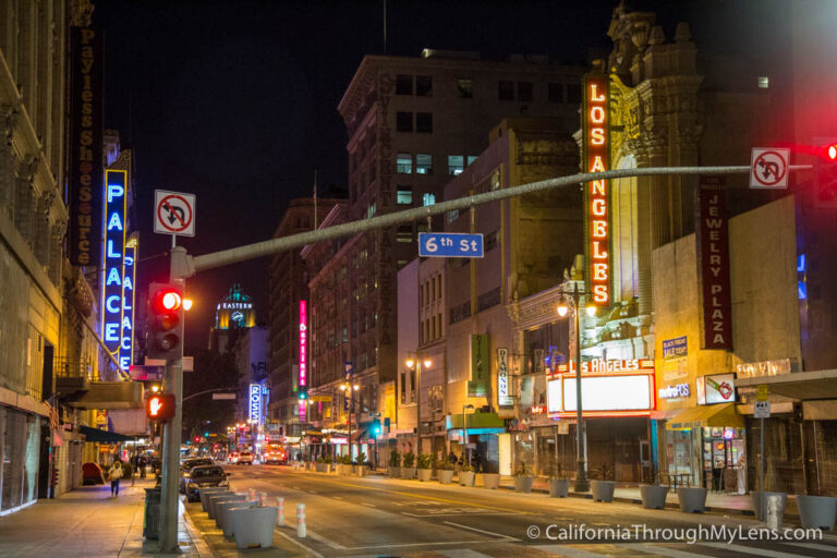 Christmas Lights Walking Tour in Downtown Los Angeles