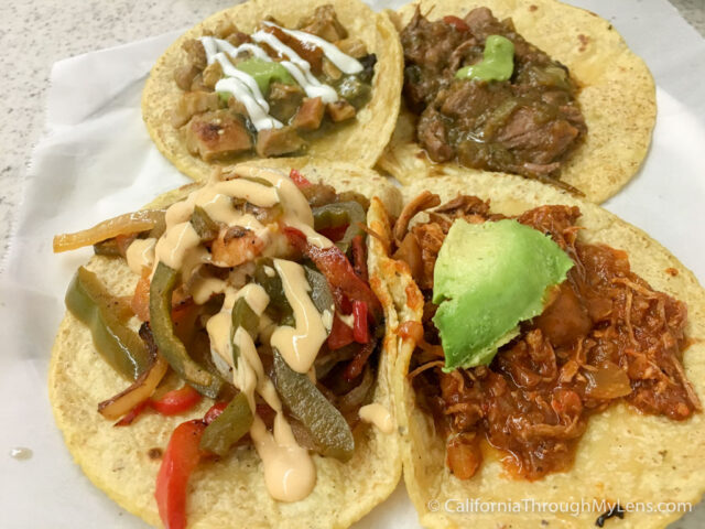 Guisados Tacos in Los Angeles: Home of the Taco Sampler | California ...