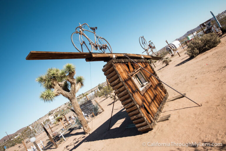 Noah Purifoy’s Outdoor Desert Art Museum in Joshua Tree