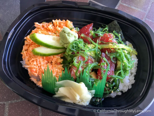 SPICY CALIFORNIA POKE BOWL - Bento Sushi CA