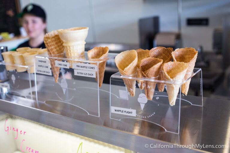 Hammond's Gourmet Ice Cream Flights of Ice Cream in North Park