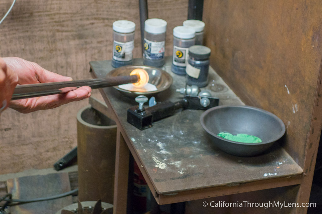Glass Blowing Classes at Half Moon Bay Art Glass California Through My Lens