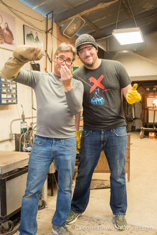Glass Blowing Classes at Half Moon Bay Art Glass California Through My Lens