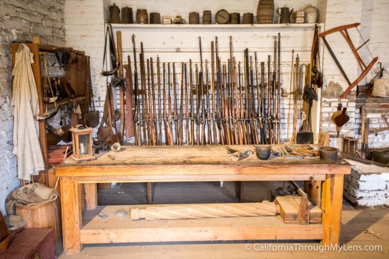 Sutter's Fort State Historic Park in Downtown Sacramento California