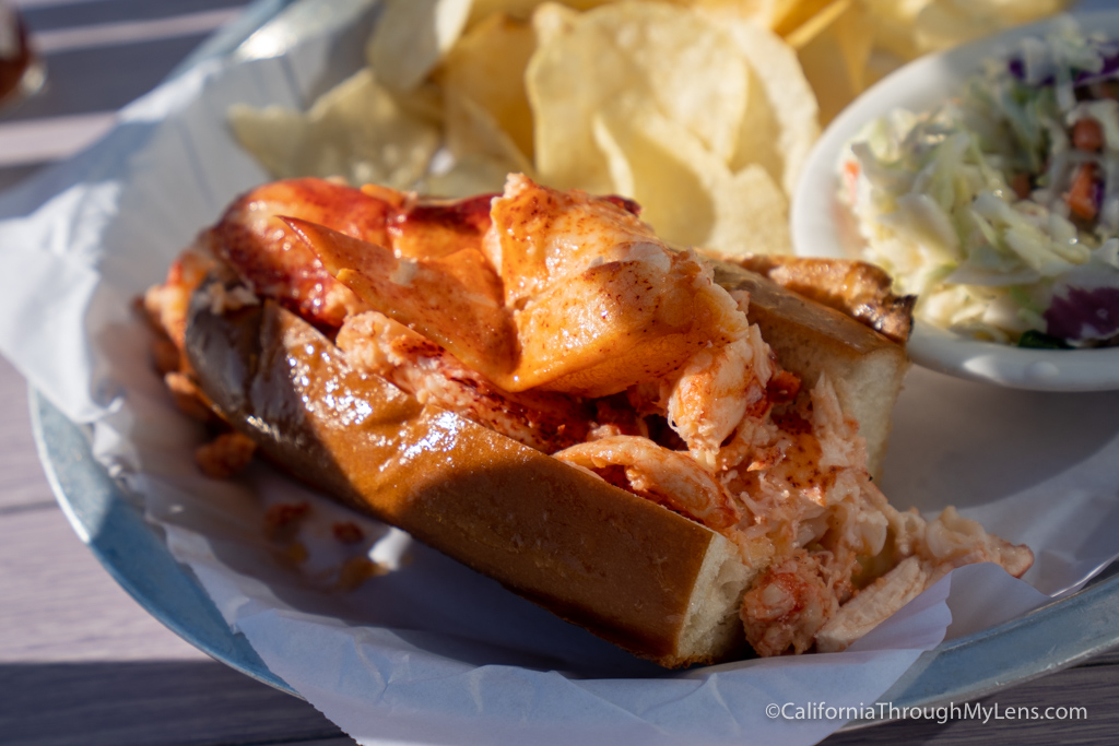 Sam's Chowder House Lobster Rolls in Half Moon Bay California