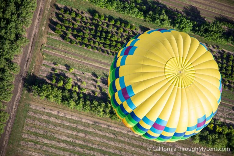 Hot Air Balloon Ride with Napa Valley Aloft in Yountville California
