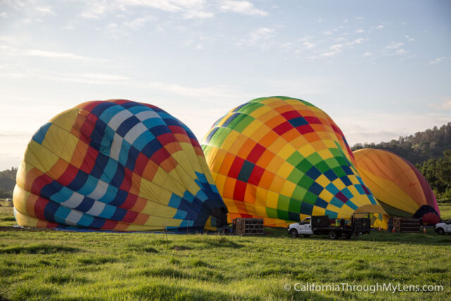 Napa Valley Aloft Hot Air Balloon Rides - Visit Calistoga