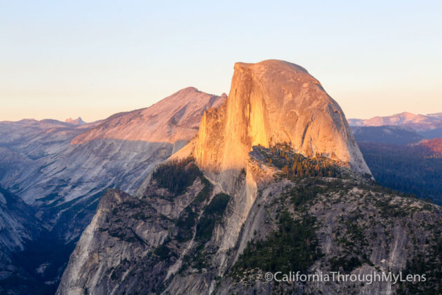 Yosemit Half Dome via cables Sierra Mountain Center Guides