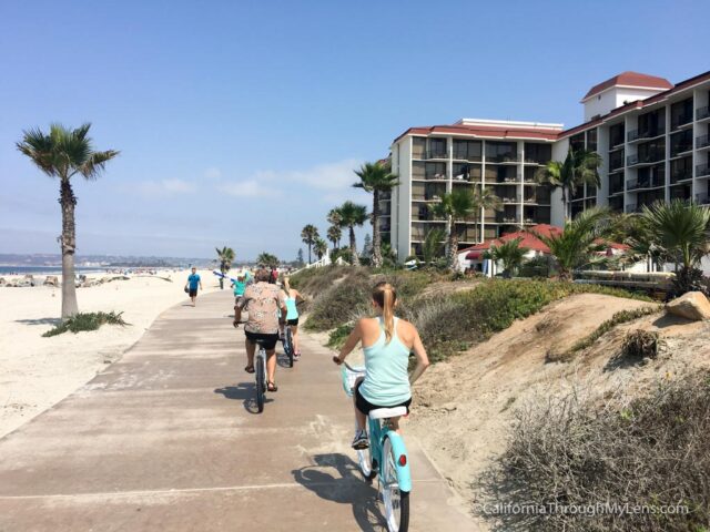 Bicycling Coronado Island, San Diego