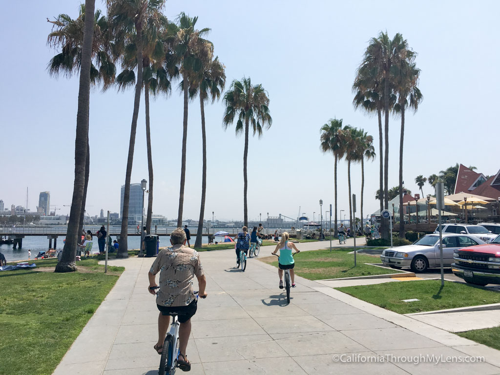 Biking Coronado Island Along the Bayshore Bikeway California Through