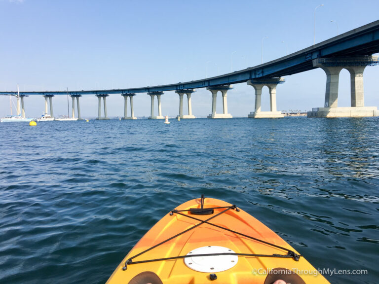 Kayaking Around Coronado & the Coronado Bridge