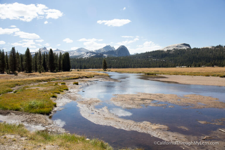 Backpacking to Glen Aulin from Tuolumne Meadows in Yosemite National Park