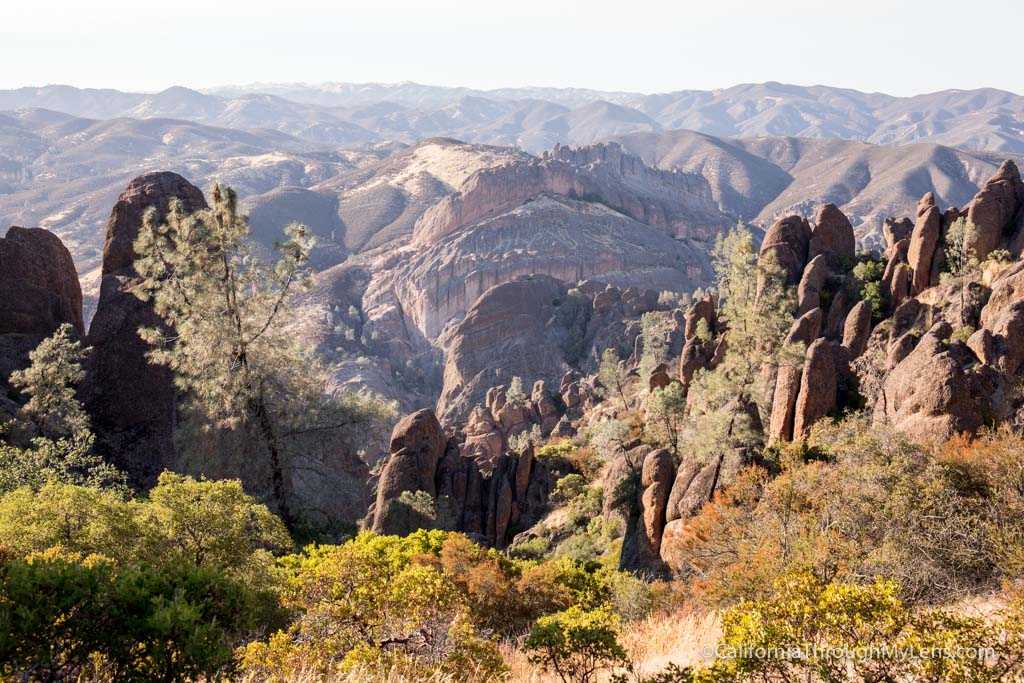 High Peaks Trail to Bear Gulch in Pinnacles National Park