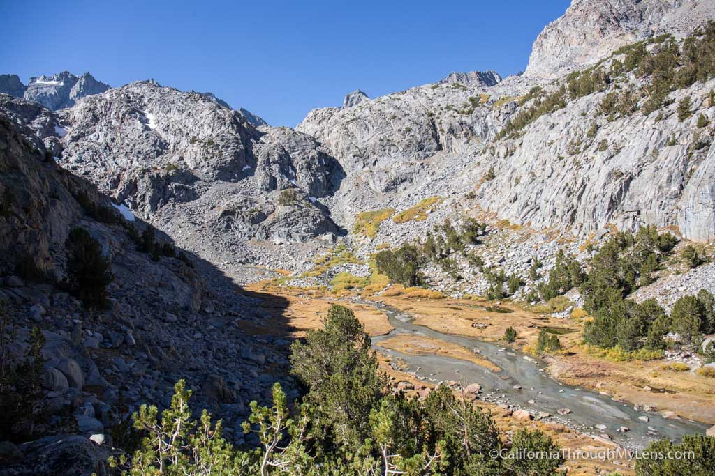 Hiking to the Palisade Glacier from Second Lake on the Big Pine North