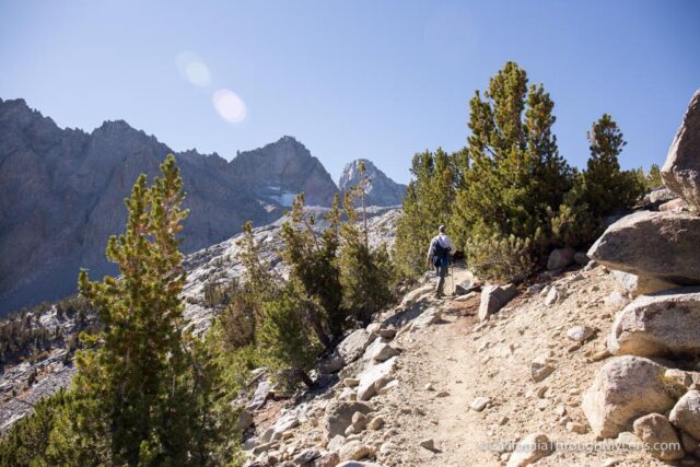 Hiking to the Palisade Glacier from Second Lake on the Big Pine