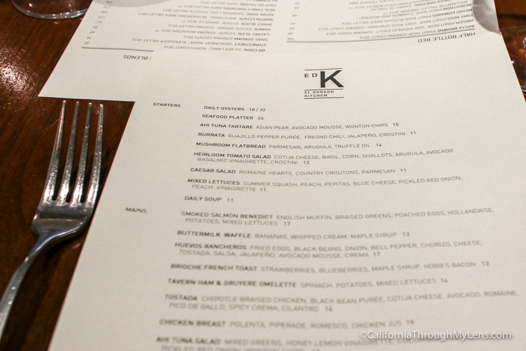 El Dorado Kitchen Fantastic Sunday Brunch in Sonoma Plaza California