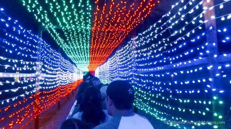Griffith Park Trains: Holiday Light Festival Train Rides