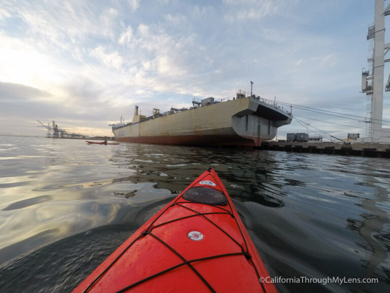 Kayaking Oakland Estuary from Jack London Square with California Canoe