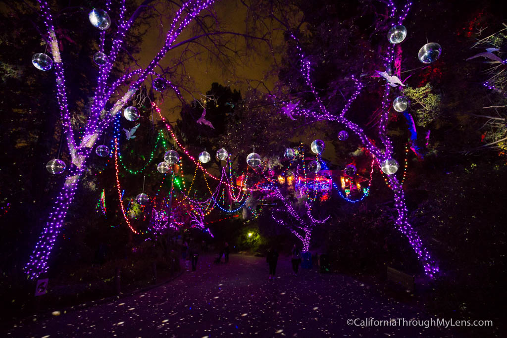 LA Zoo Lights Christmas Lights at the Los Angeles Zoo California