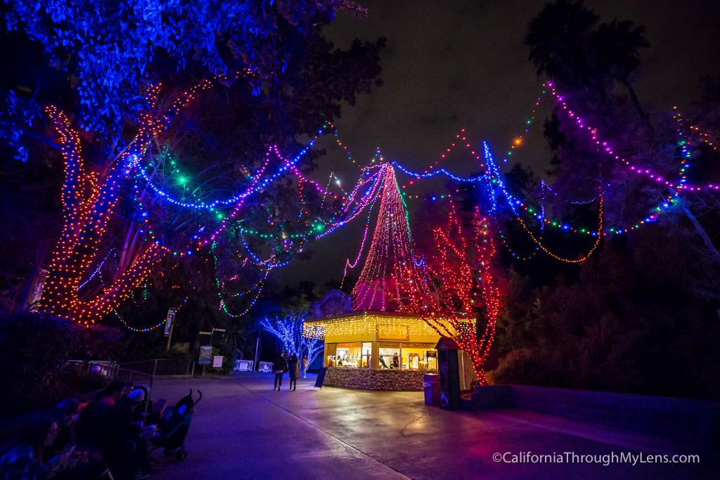 LA Zoo Lights Christmas Lights at the Los Angeles Zoo California