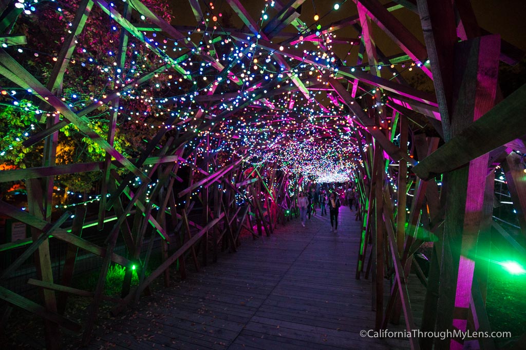 LA Zoo Lights Christmas Lights at the Los Angeles Zoo California
