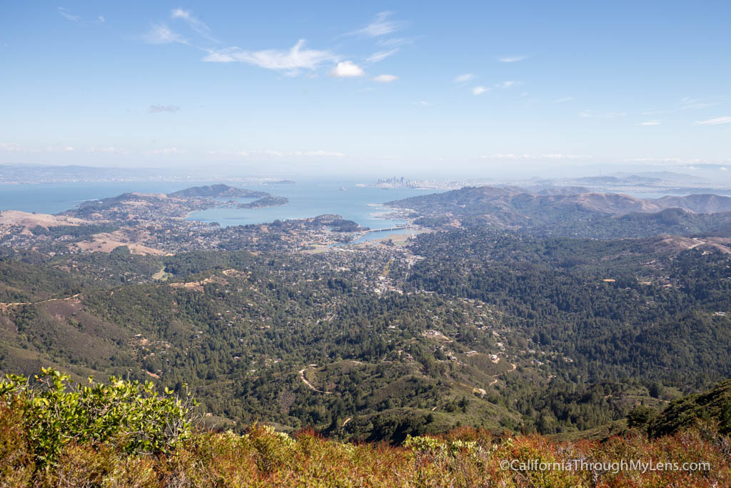 Mount Tamalpais Verna Dunshee Trail & Fire Lookout from East Peak
