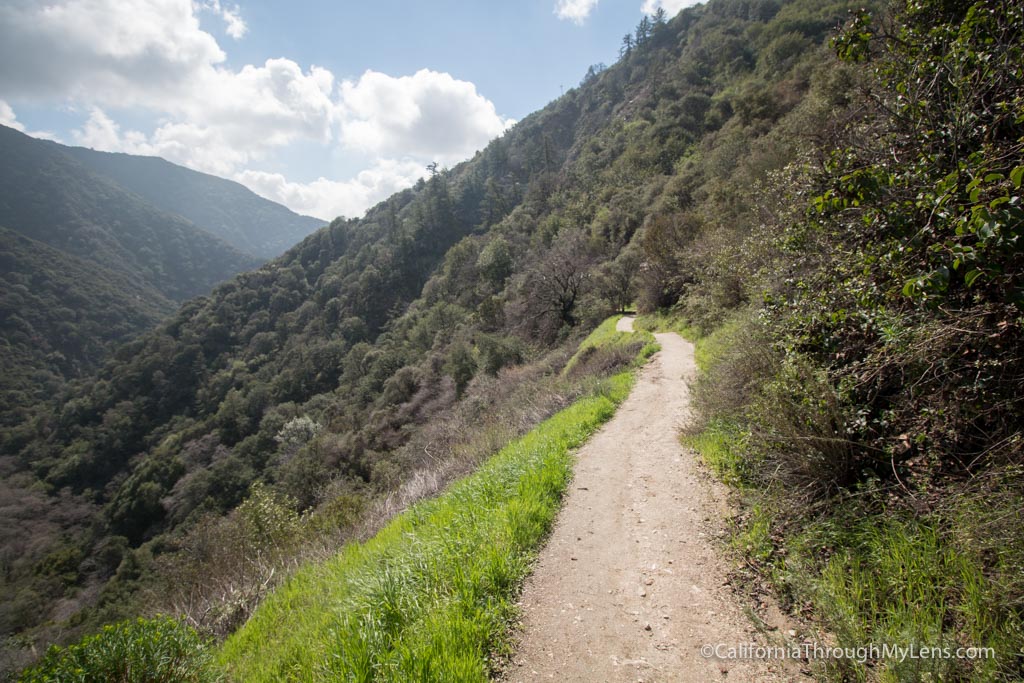 Hermit Falls in Santa Anita Canyon & Sturtevant Falls California