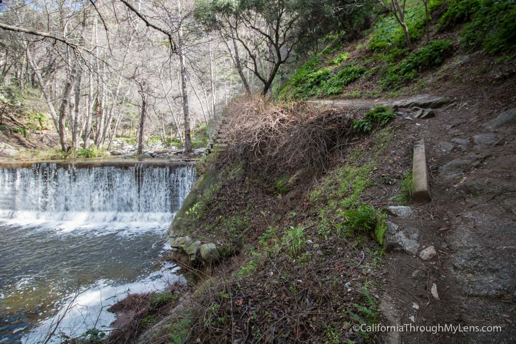 Hermit Falls in Santa Anita Canyon & Sturtevant Falls California