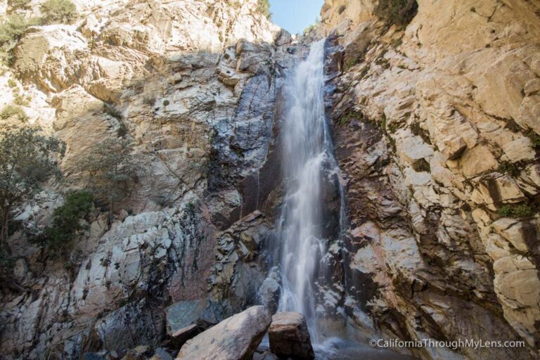 Big Falls Waterfall in Forest Falls