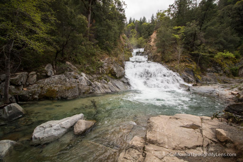 Crystal Creek Falls in Whiskeytown National Recreation Area