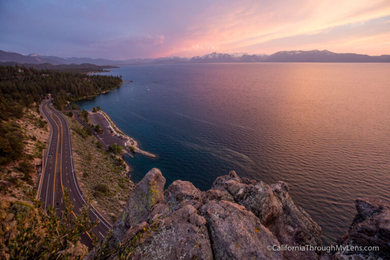 Cave Rock: Best Sunset Spot in South Lake Tahoe