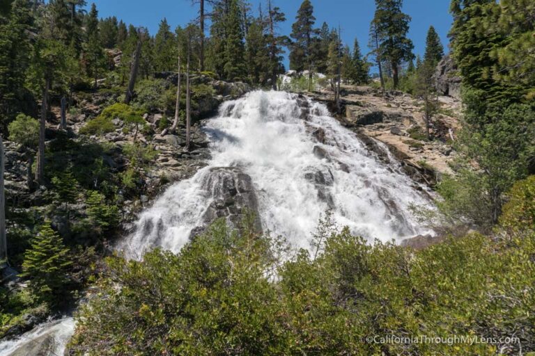 Lower Eagle Falls in Emerald Bay State Park