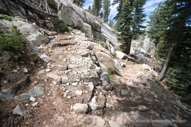 clouds rest trail yosemite