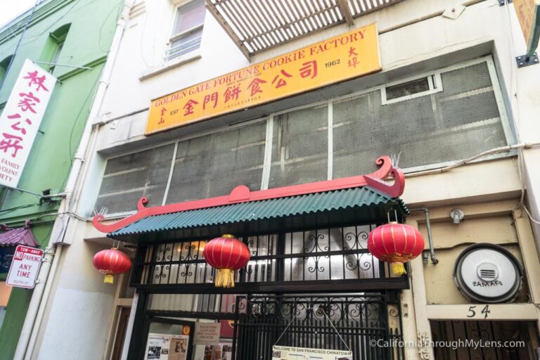 Golden Gate Fortune Cookie Factory in San Francisco’s Chinatown