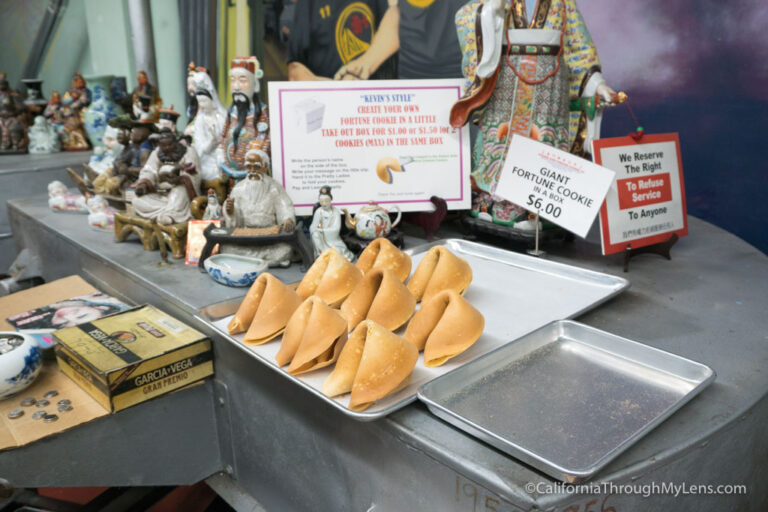 Golden Gate Fortune Cookie Factory in San Francisco's Chinatown