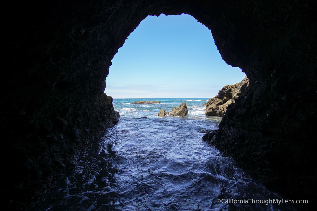 Dana Point Sea Caves: Hiking to Pirate’s Cave.