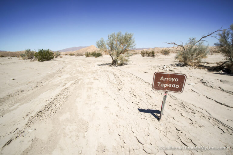 Arroyo Tapiado Mud Caves In Anza Borrego State Park - California 